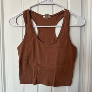 Brown Tank Top